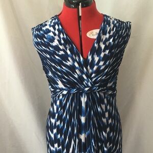 Chico's blue/white Maxi dress